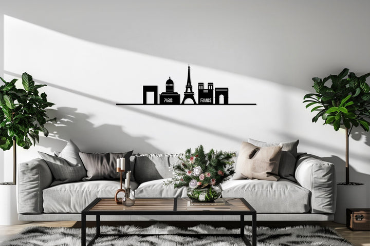 Eiffel Tower Paris metal wall art design