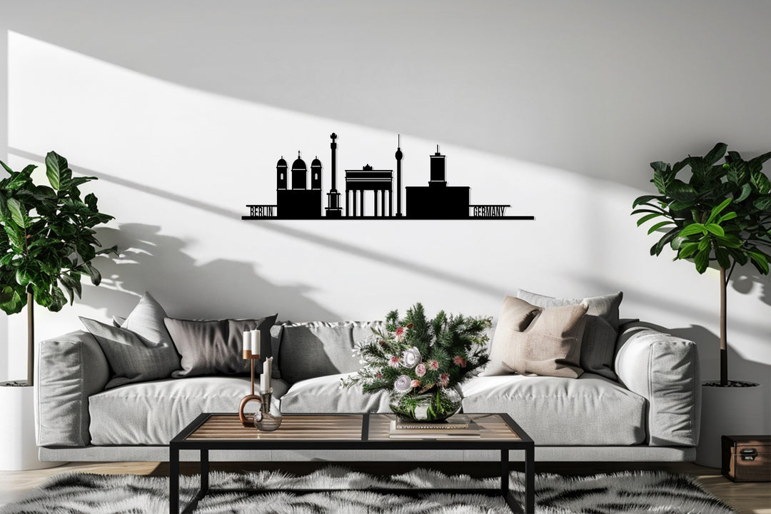 Brandenburg Gate metal wall art Berlin