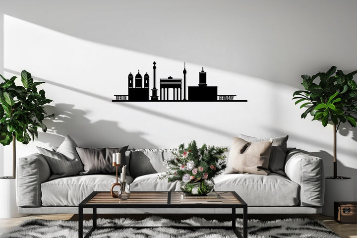 Brandenburg Gate metal wall art Berlin