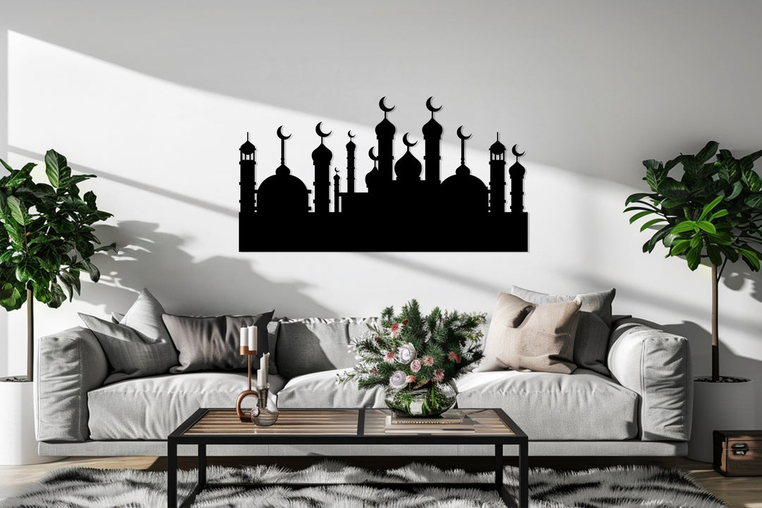 Western-Cowboy-Silhouette – Pferd & Rodeo Metall Wandbilder