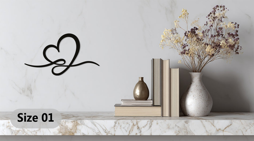 Elegant love-inspired wall art gift for weddings and anniversaries
