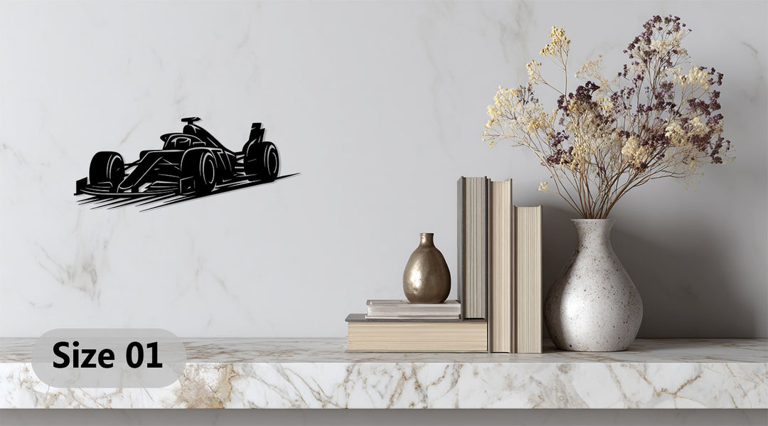 فيلوسيتي شادو – سباقات الفورمولا واحد فن جداري معدني