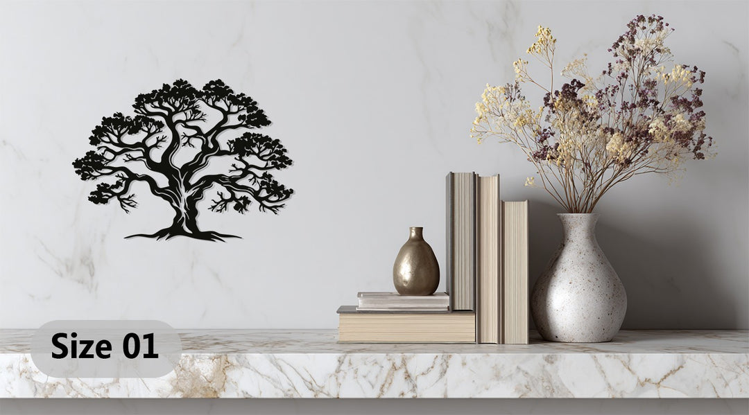 Majestic Tree of Life – Nature Metal Wall Art