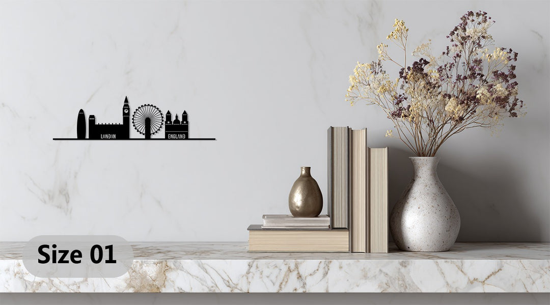 Big Ben London Eye metal wall art design