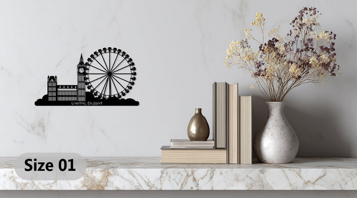London city landmark metal wall art design