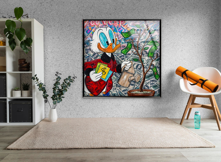 You Reap What You Sow Glass Wall Art