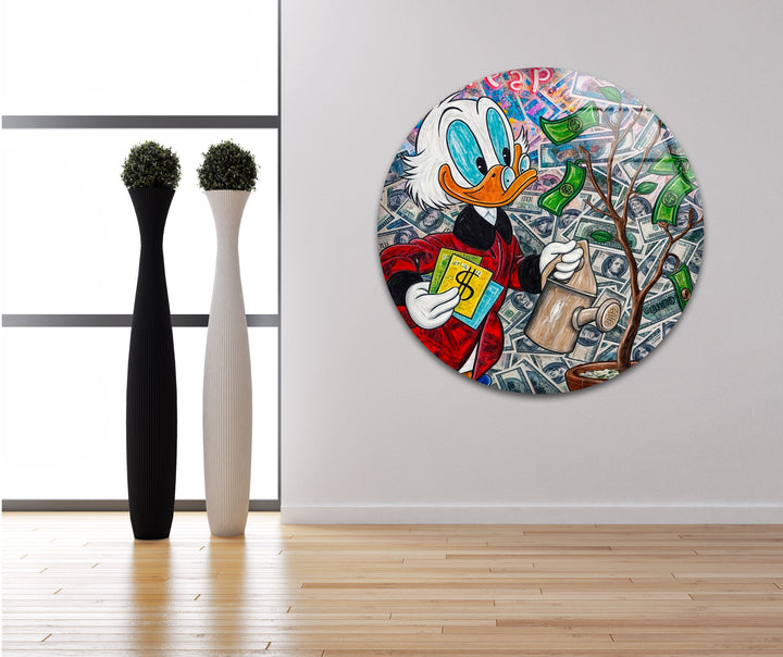 You Reap What You Sow Glass Wall Art