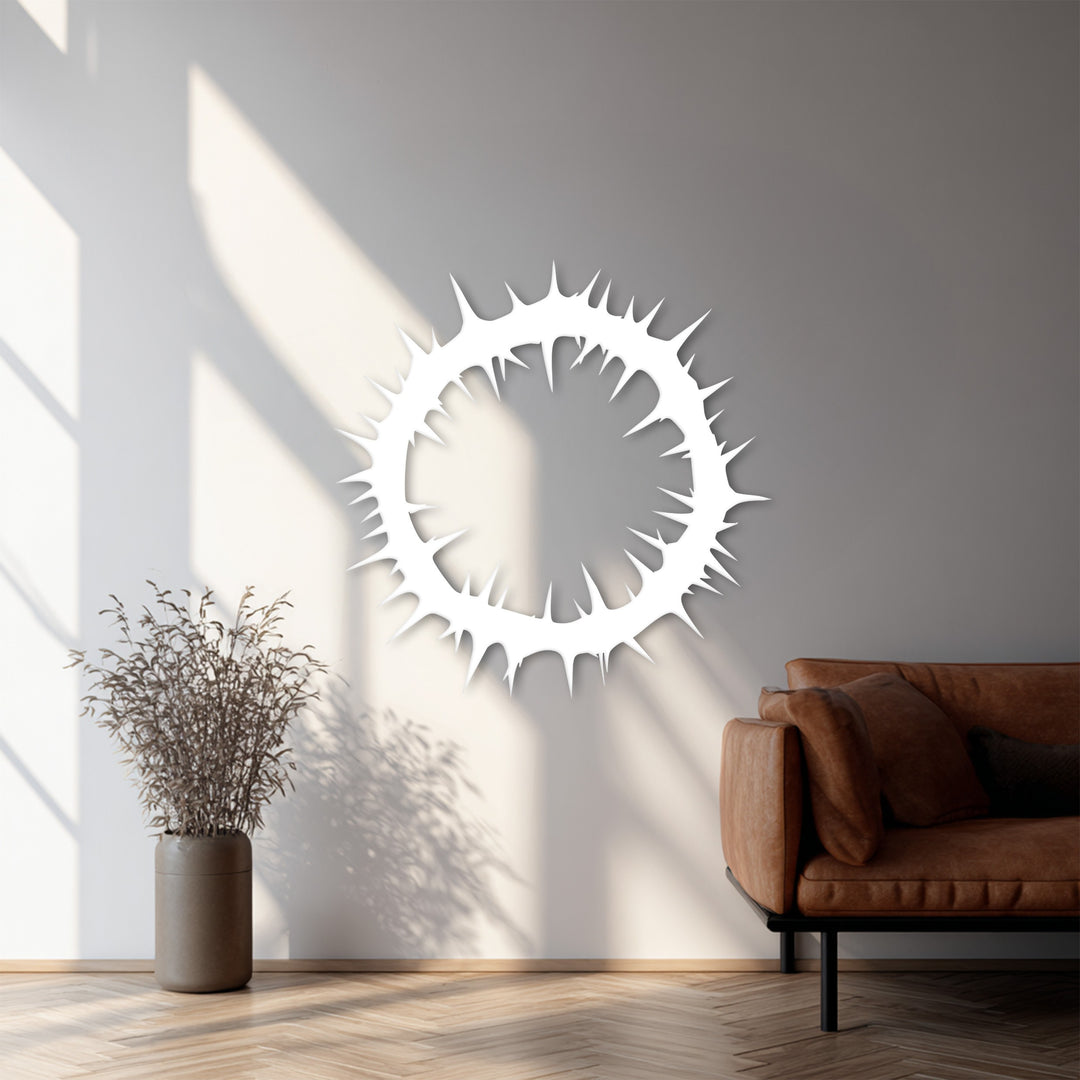 Crown of Thorns – Symbolic Metal Wall Art