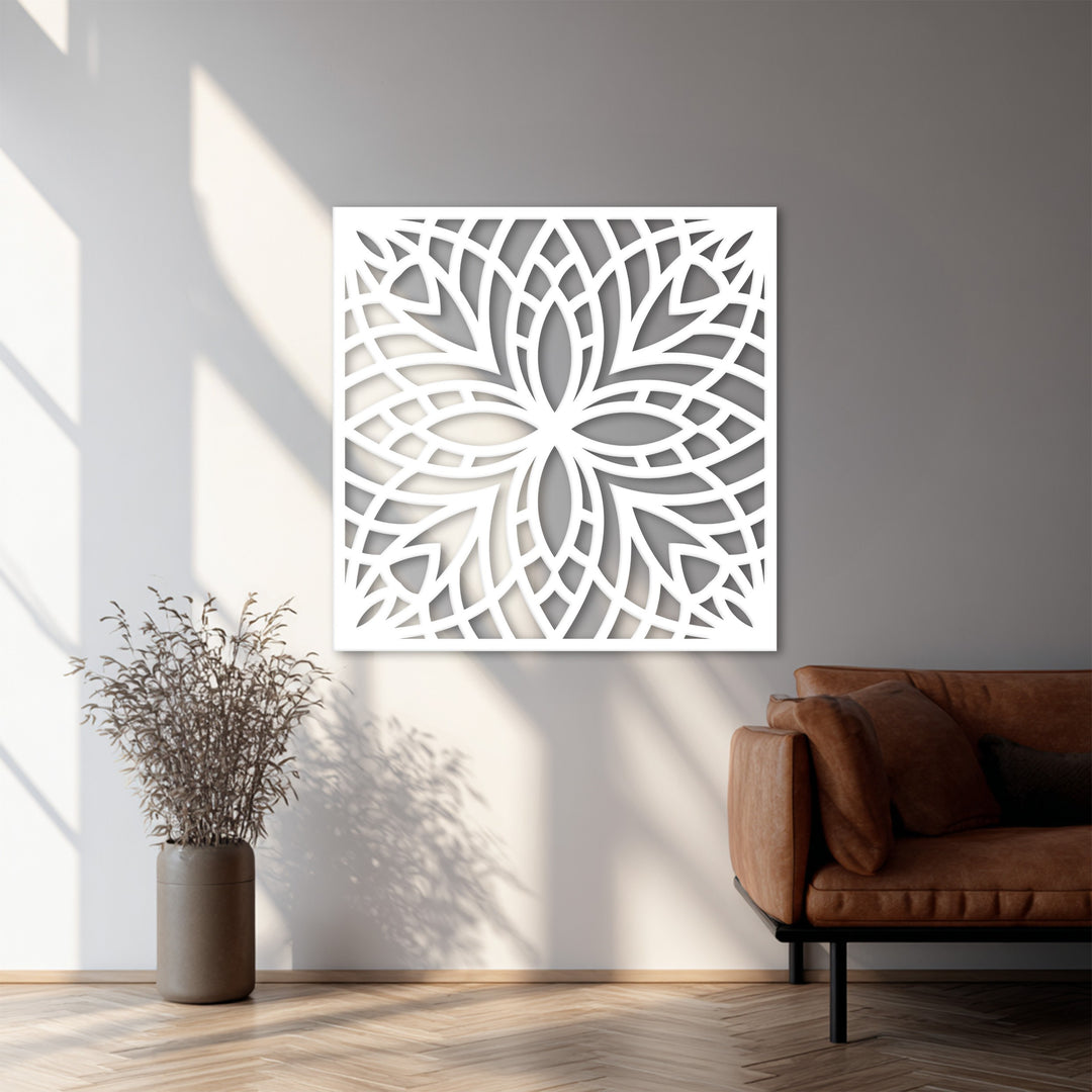 Decorative mandala metal wall hanging