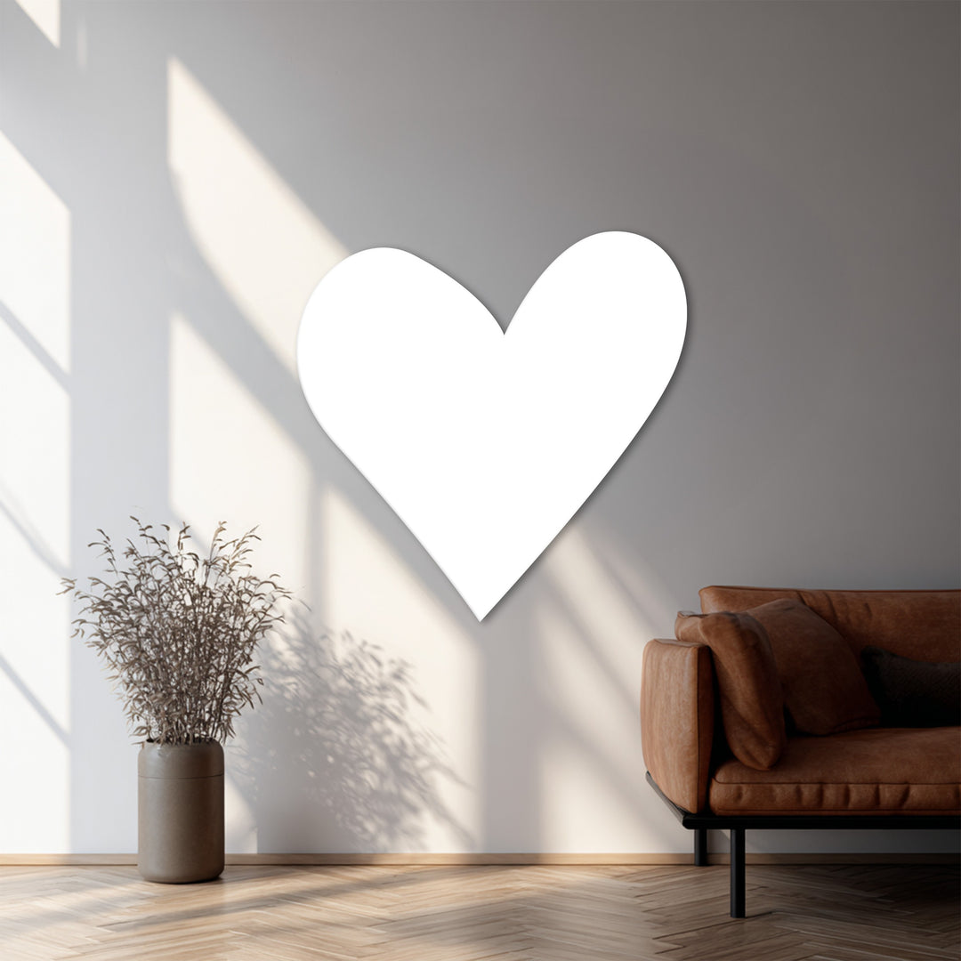 Heart Metal Wall Art – Modern Love-Inspired Home Décor