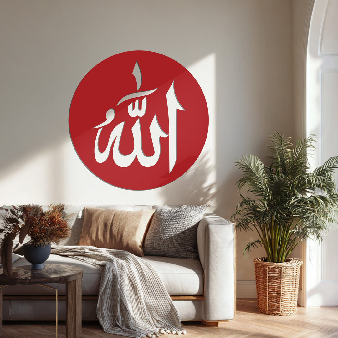 Mondblüte – Mond und Lotusblume Metall Wandbilder