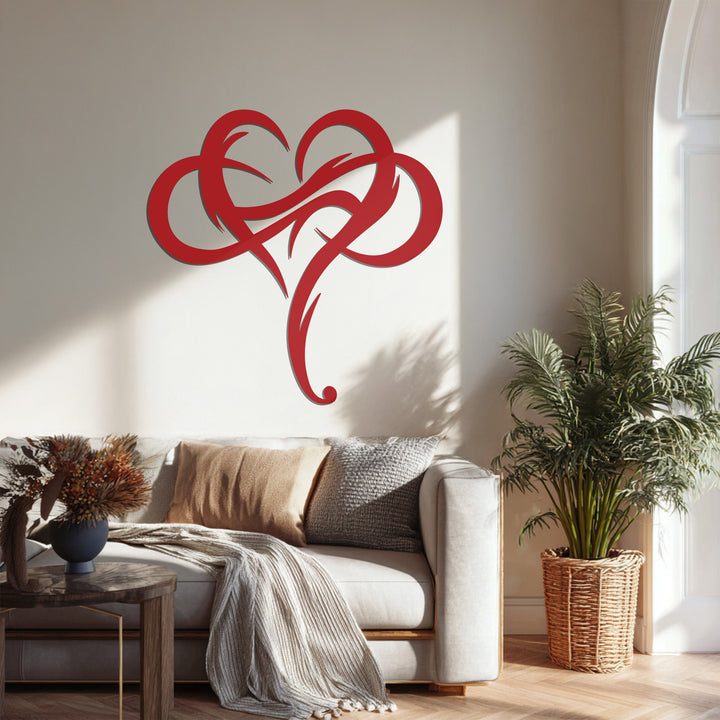 Anniversary gift tribal love wall art