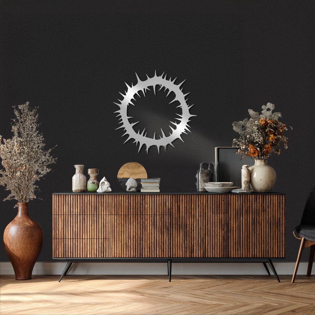Crown of Thorns – Symbolic Metal Wall Art