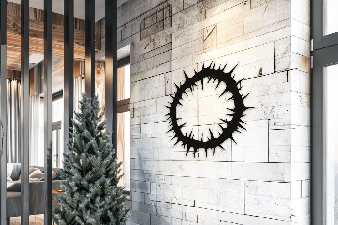 Crown of Thorns – Symbolic Metal Wall Art