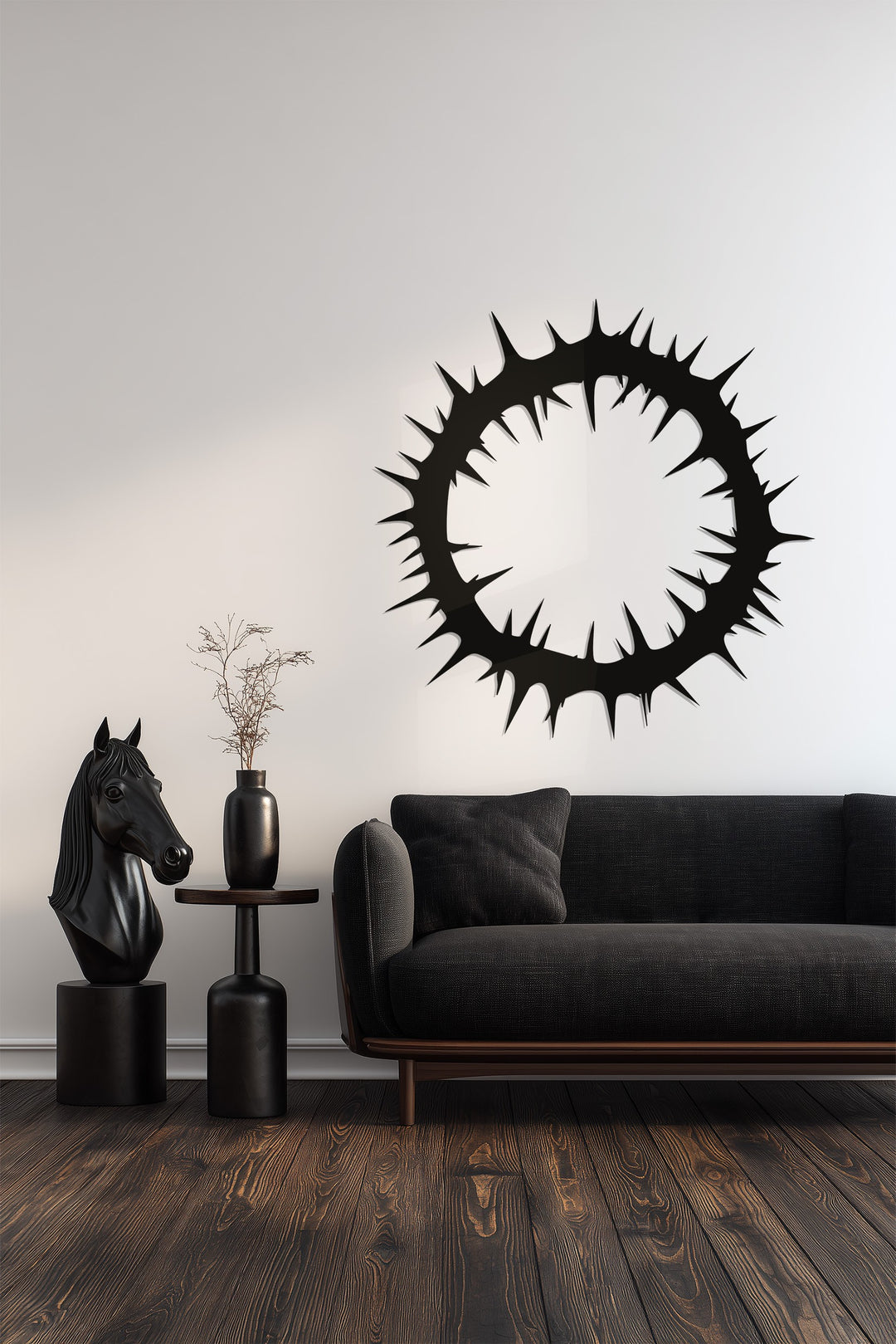 Crown of Thorns – Symbolic Metal Wall Art
