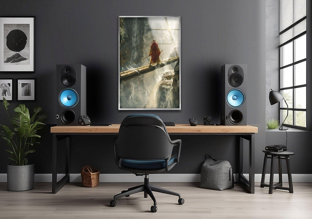 Aang Avatar Glass Wall Art glass pictures for Wall, glass prints wall art
