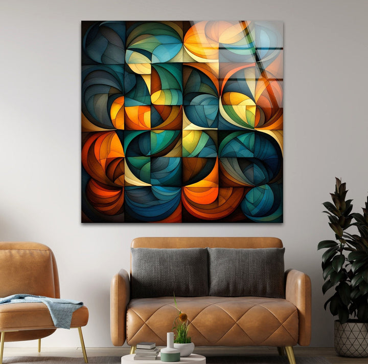 Abstract Art Piece Glass Wall Art art glass wall art, glass wall art pictures