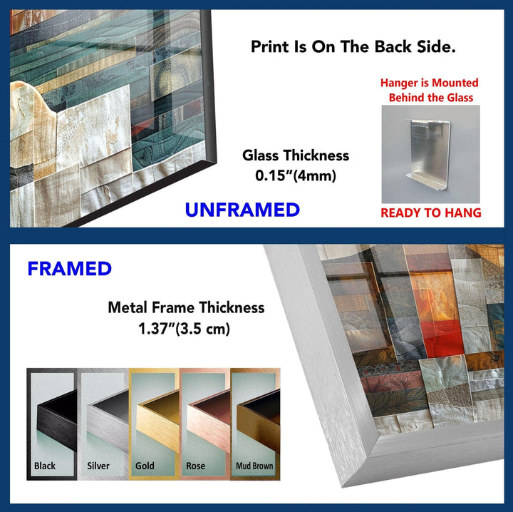 Stained Tempered Glass Wall Art - MyPhotoStation