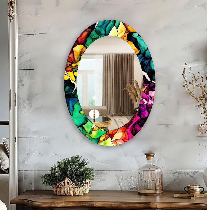 Decorative wall mirror perfect for adding a touch of modern elegance to your home

