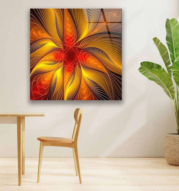 Oversized Glass Wall Art for Homes