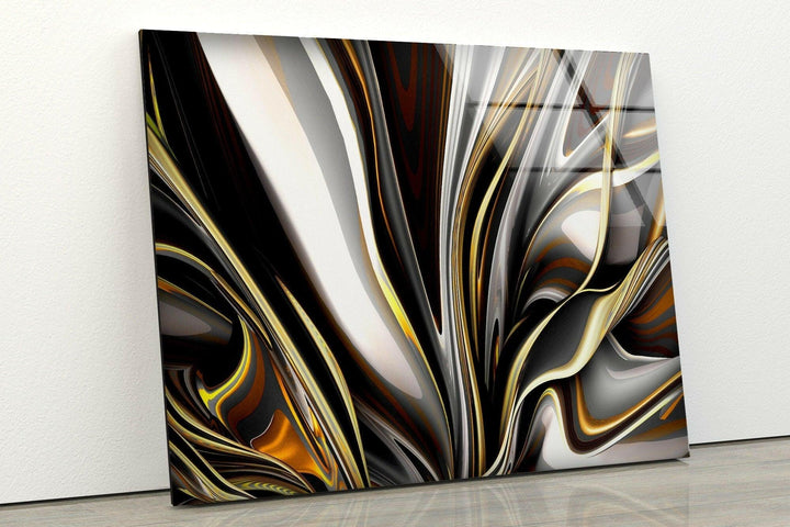 Stunning Abstract Glass Art Paintings
