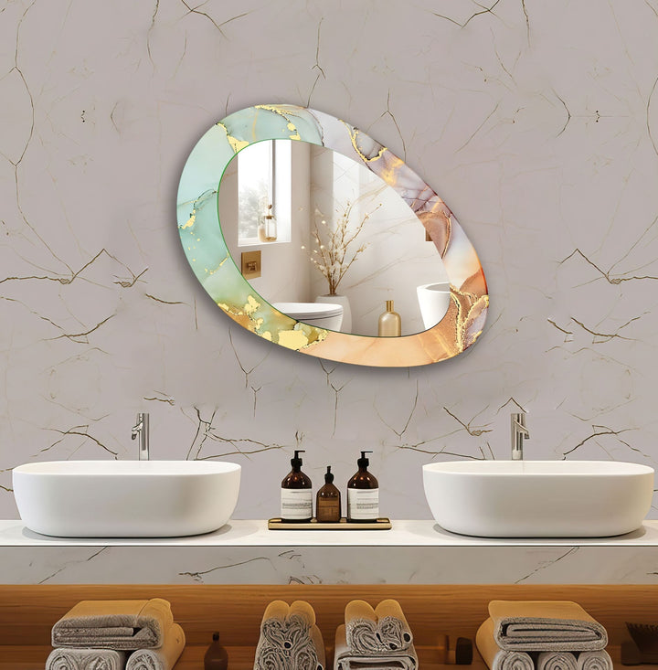 Stylish wall mirrors designed with sleek frames to elevate the aesthetic of any room

