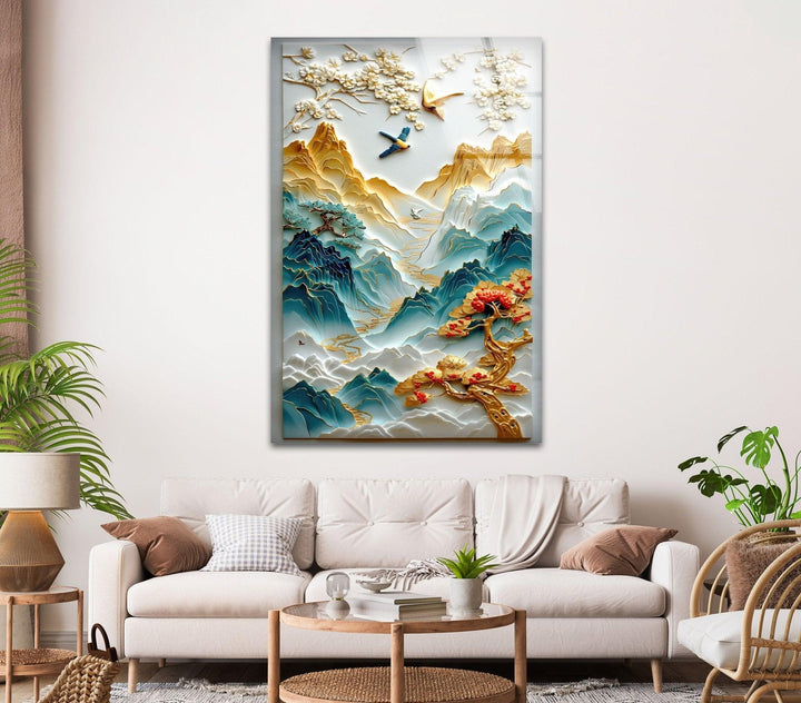 Captivating landscape wall art depicting serene nature scenes to bring calm and beauty to your space
