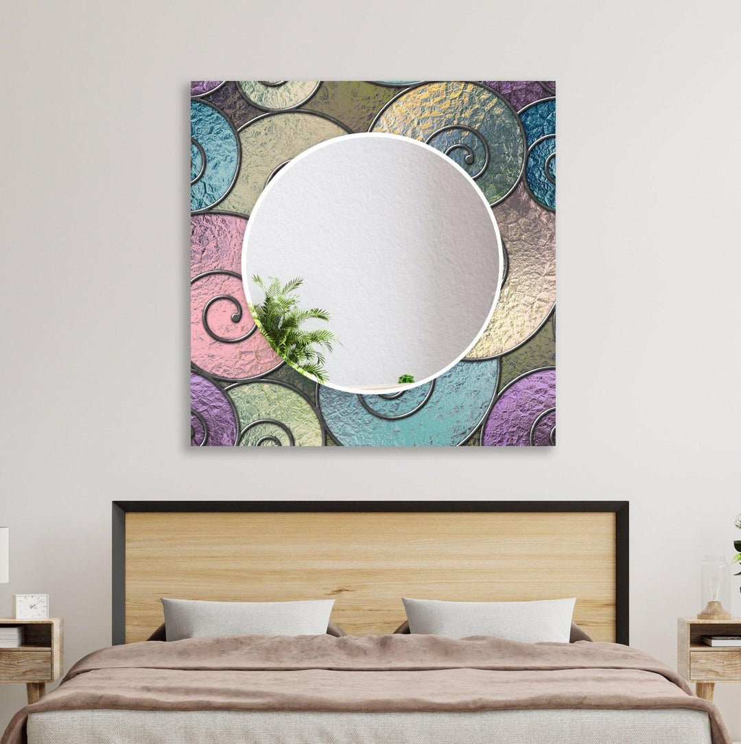 Abstract Spiral Wall Mirrors Dining Room Mirror
