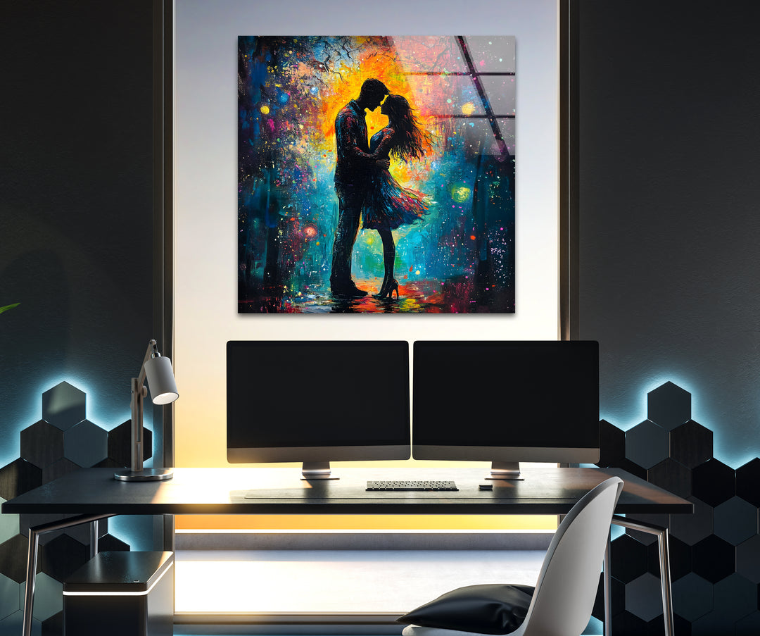 Famous landscape art capturing the beauty of nature with bold brushstrokes and vibrant tones
