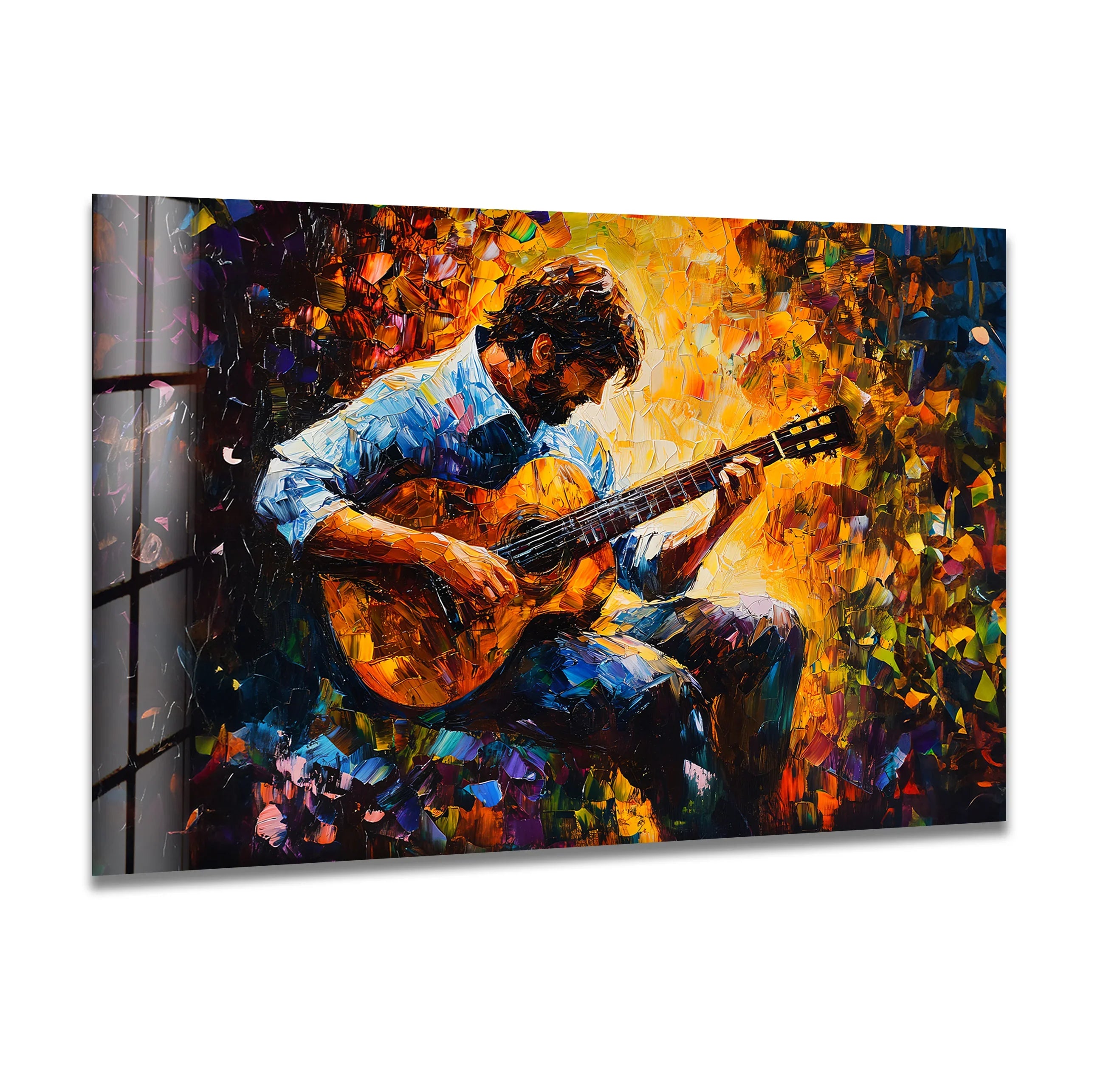 Afremov Man Singing Art - Famous Drawings – MyPhotoStation