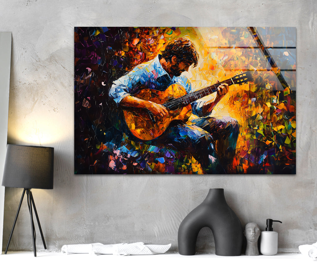 Famous landscape art capturing the beauty of nature with bold brushstrokes and vibrant tones

