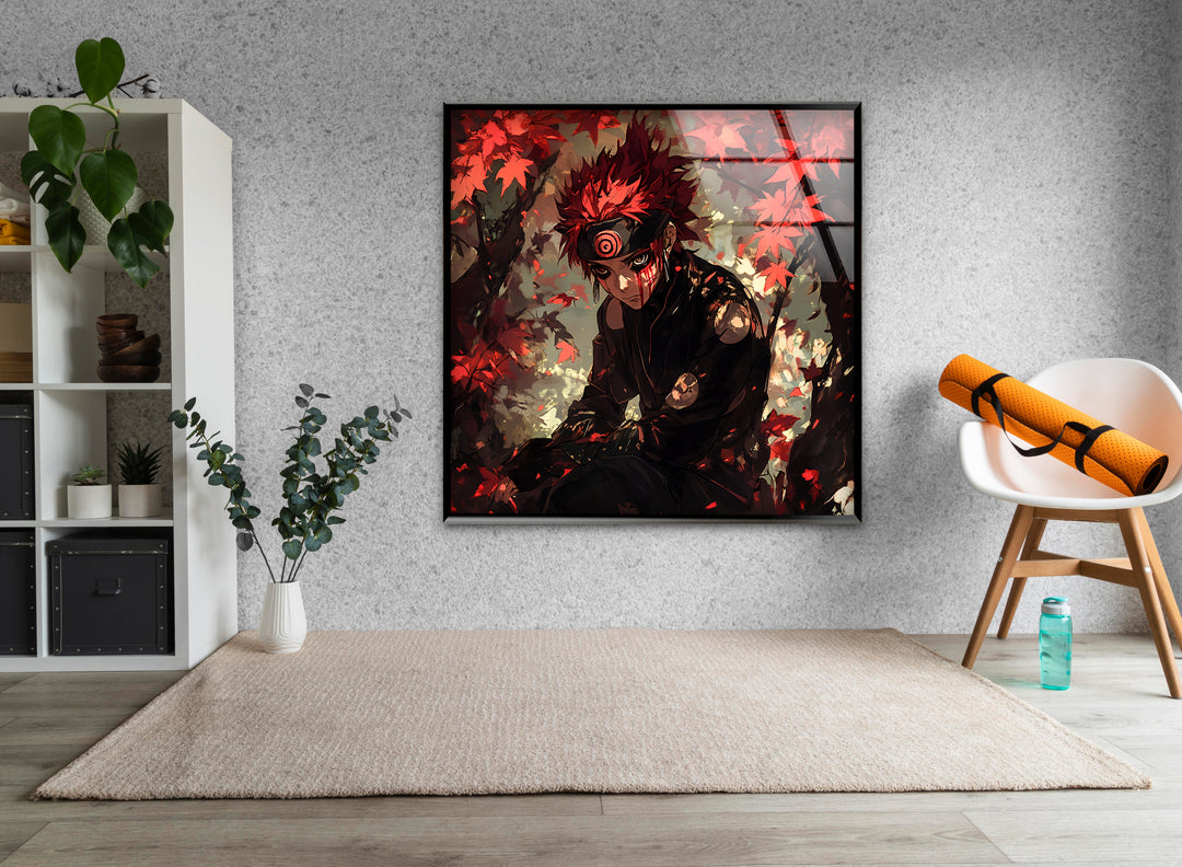 Akatsuki Glass Wall Art glass wall decor, glass wall art decor