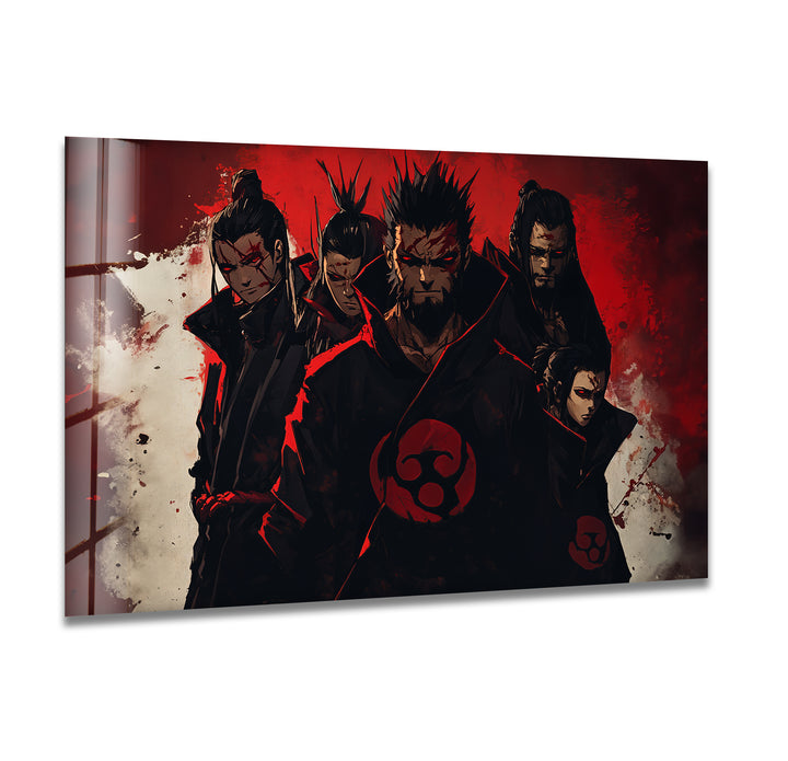 Uchiha Clan Glass Wall Art glass image printing, glass prints from photos