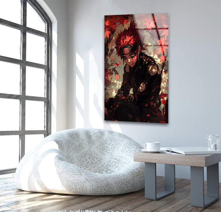 Akatsuki Glass Wall Art picture on glass wall art, photos printed on glass