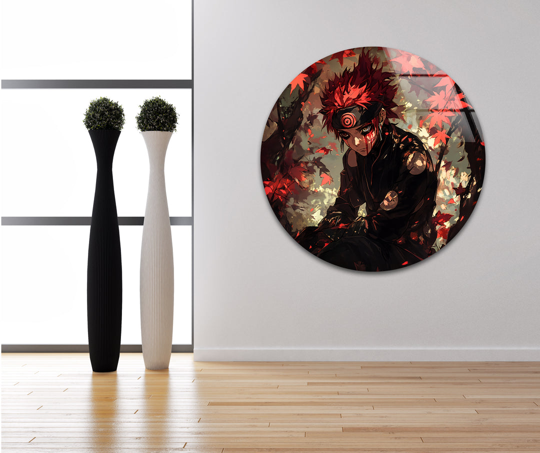 Akatsuki Glass Wall Art print on glass, glass printed photos