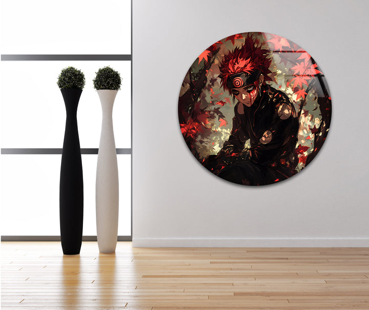 Akatsuki Glass Wall Art print on glass, glass printed photos