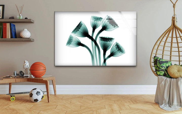 Albert Koetsier Lotus Seedheads Glass Wall Art, glass photo prints, glass picture prints