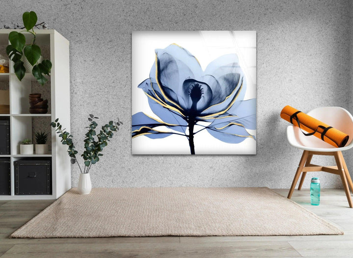 Albert Koetsier Midnight Magnolia 2 Glass Wall Art, glass photo prints, glass picture prints