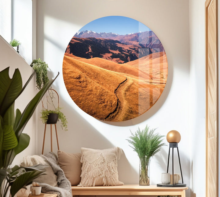 Inspiring landscape art prints featuring iconic natural landmarks and serene countryside scenes
