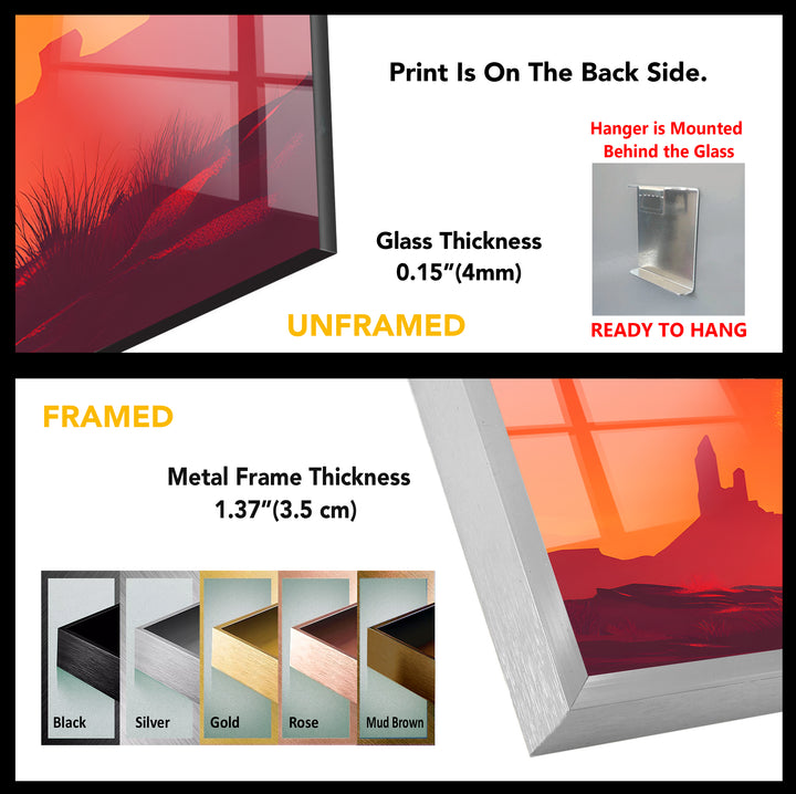 Red Dead Redemption Walking Glass Wall Art