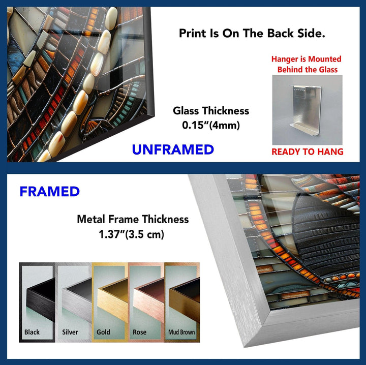 Pharaoh of Egypt Tempered Glass Wall Art - MyPhotoStation
