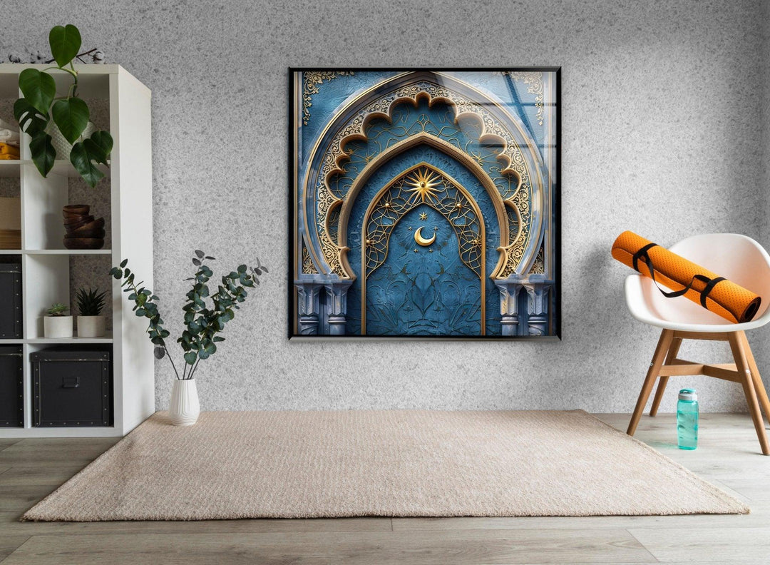 Arabic Style Glass Wall Art glass wall decor, glass wall art decor
