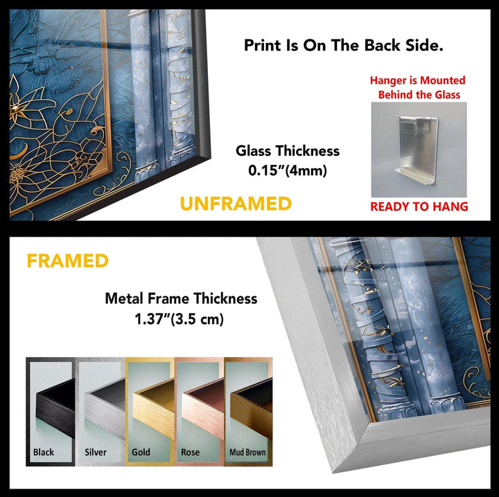 Arabic Style Glass Wall Art