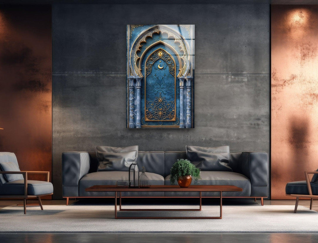  Arabic Style Glass Wall Art photo print on glass, prints on glass wall art
