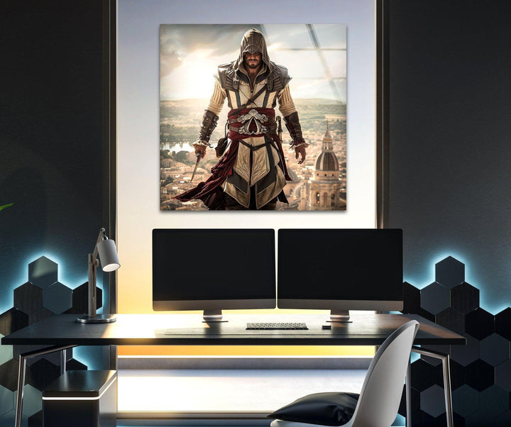 Assassins Creed Photo on Glass for Home Decor