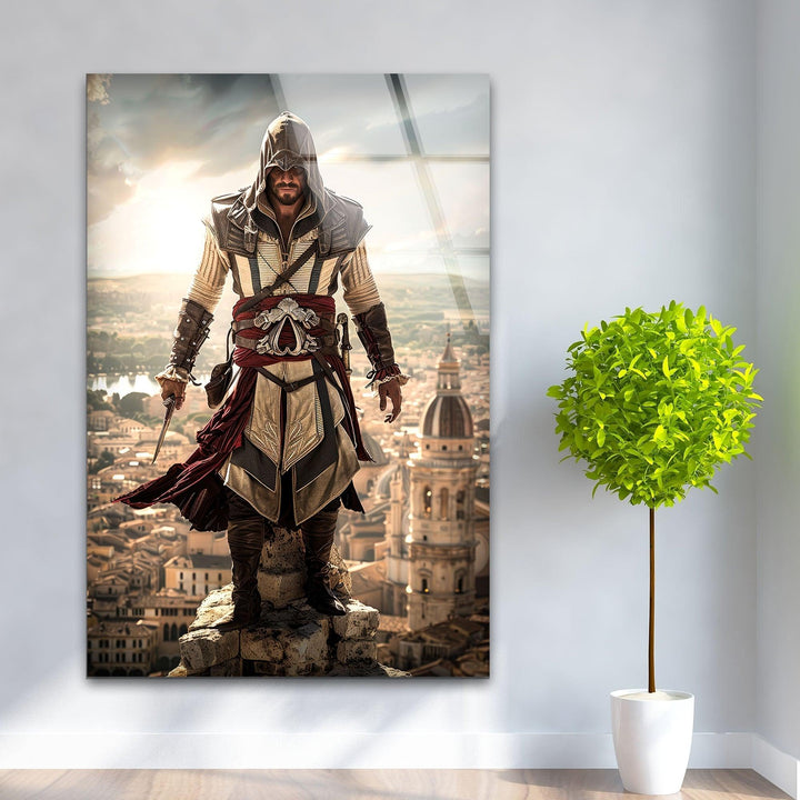 Assassins Creed Glass Art