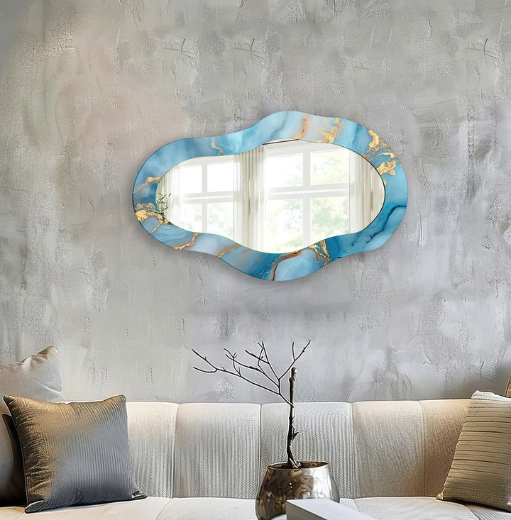 Stylish wall mirrors featuring sleek and modern frames for a sophisticated look
