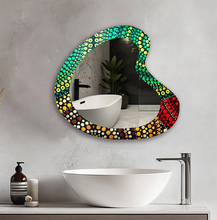 Stylish wall mirrors featuring sleek and modern frames for a sophisticated look
