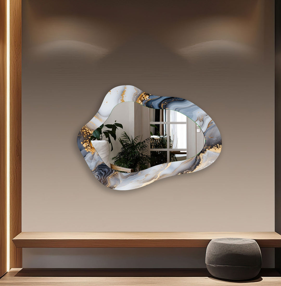 Wall mirrors featuring intricate patterns for a decorative piece that transforms your space