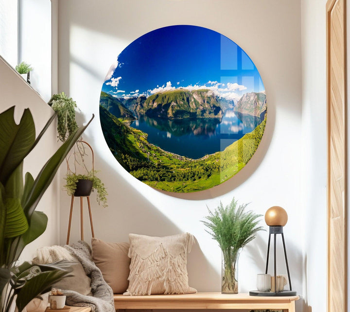 Large landscape wall art perfect for creating a focal point in any room with its grandeur and detail

